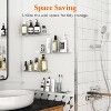 Attop Floating Shelves for Wall, 6 Pack 15" Clear Acrylic Shelf Room Decor for Book/Figures/Photo/Makeup - 4 of 4