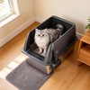 Cat Litter Box Stainless Steel, 23.7