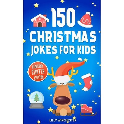 Christmas Jokes For Kids - Large Print by  Lili Wenchester (Paperback)