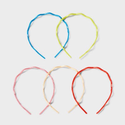 Squiggle Headbands Set - 5pk - Cat & Jack - image 2
