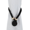 Unique Bargains Wrapped Ball Curtain Tieback Polyester 2 Pcs - 4 of 4