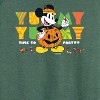 Women's - Disney - Time To Party Lightweight French Terry Wide Neck Long Sleeve Shirt - 2 of 4