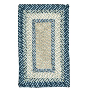 Colonial Mills Montego Braided Runner, Blue Burst 2'x10', Rectangle Shape - 1 of 1