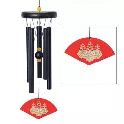 Woodstock Chimes Signature Collection, Passport Chime, 16'', Koto Black Wind Chime PCKG