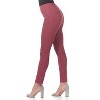 Rekucci Women’s Pull-On Skinny Work Pants – Tummy Control, Stretch Legging Fit with Zip Pockets for Office & Casual - 2 of 4