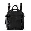 The Sak Women's Loyola Mini Convertible Backpack in Leather, Black II, One Size - 2 of 4