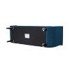 NicBex Bench End of Bed Bench Tufted Flared Arm Bench for Bedroom and Entryway, Blue - 2 of 4