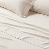 Linen Blend Fitted Sheet - Casaluna™ - 2 of 3