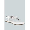 Risha Genuine Leather Tassel Women Sandals - 2 of 4