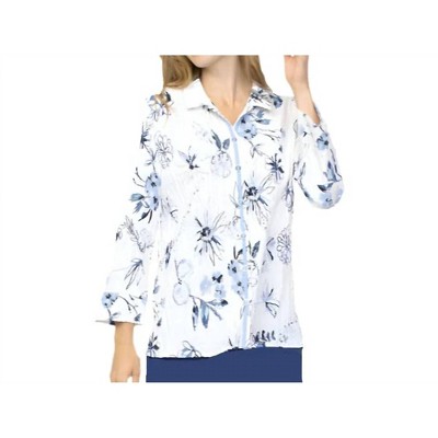 Women's Botanical Bliss Shaped Shirt - habitat