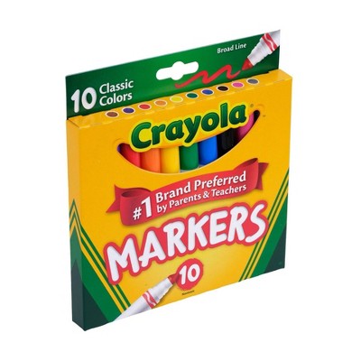 Crayola Classic Broad Line Markers