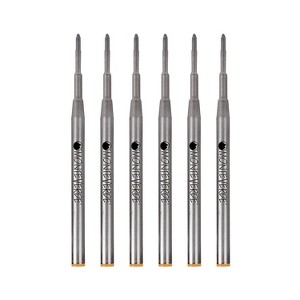 Monteverde Medium Ballpoint Refill For Montblanc Ballpoint Pens 6/Pack Orange M133OR - 1 of 2