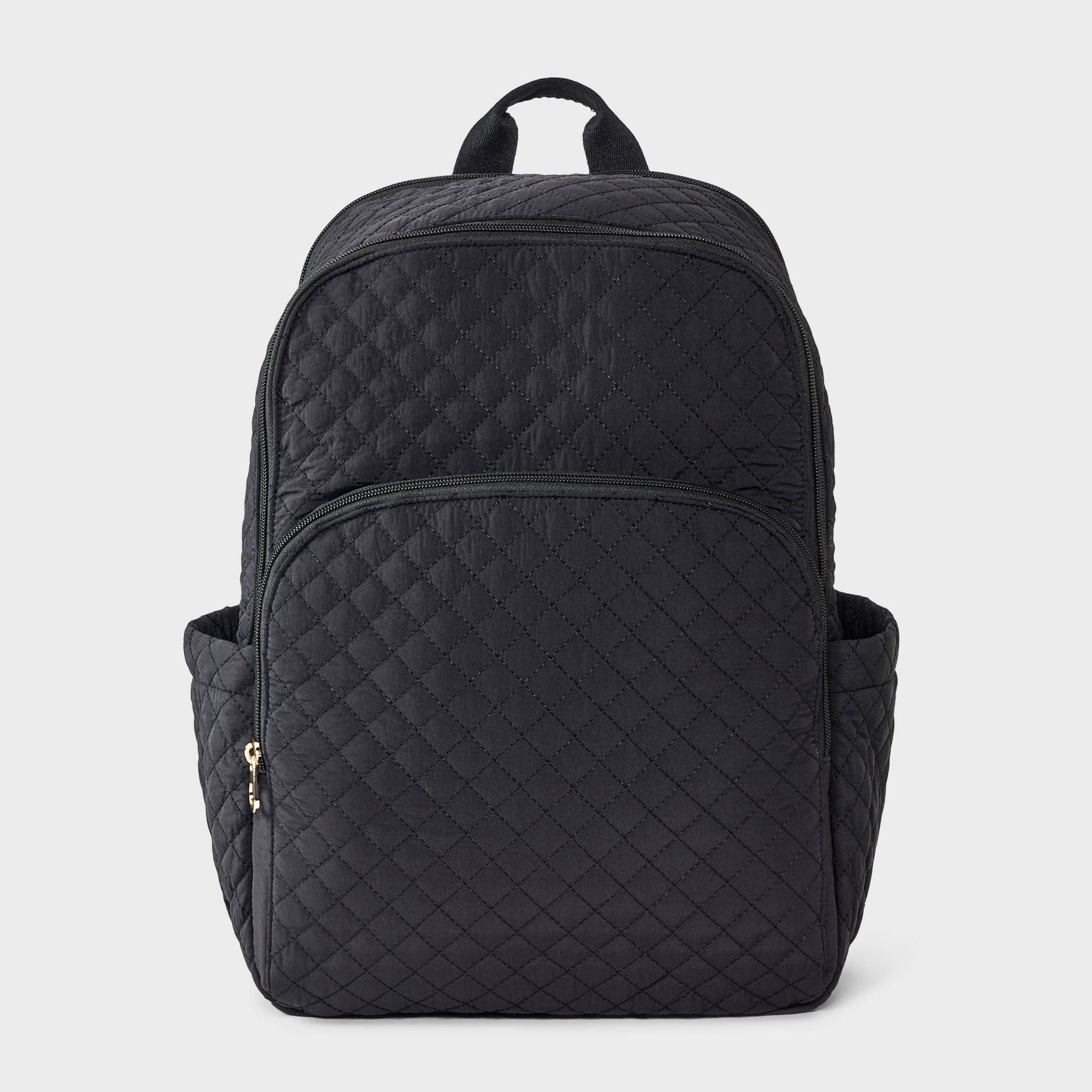 Quilted Dome Backpack - Universal Thread™ Black
