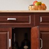 VYNXARIA Mobile Kitchen Island Cart with 2 Drawers ¨C Space-Saving & Versatile - 2 of 4