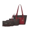 MKF Collection Havenly Women’s Tote Bag, Mini Tote Bag, Pouch and Wallet by Mia K - 2 of 4