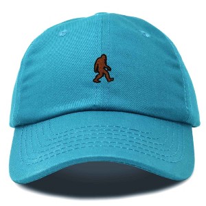 Dalix Sasquatch Embroidered Cap Cotton Baseball Summer Cool Dad Hat Mens - 1 of 4