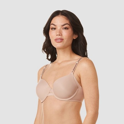 Simply Perfect By Warner's Women's Underarm Smoothing Underwire Bra Ta4356  - Roasted Almond 36dd : Target