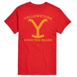 Men's - Yellowstone - Wear The Brand Y Short Sleeve Graphic T-Shirt - 1 of 4