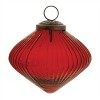 Ribbed Glass Diamond Ornament (Set of 12) - 2 of 4