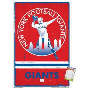 Trends International NFL New York Giants - Retro Logo 15 Unframed Wall Poster Prints - 1 of 4