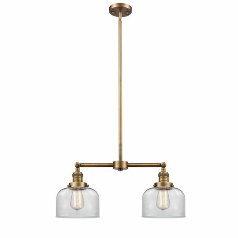 Innovations Lighting Bell 2 - Light Island Pendant Light in  Brushed Brass - image 1 of 1