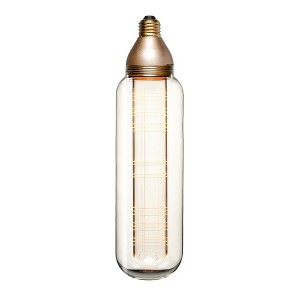 Next Glow T80 Tubular LED Light Bulb, 4W & Medium Screw (E26) - Clear - 1 of 4