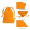 Unique Bargains Velvet Wedding Favor Party Small Jewelry Drawstrings Pouches Gift Bags - 4 of 4