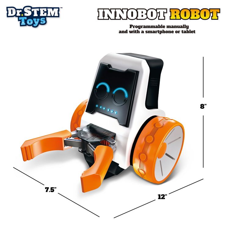 Dr. STEM Innobot Robot Kit, Build & Program Bluetooth Control for Kids 8+, 2 of 8