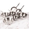 Berghoff Belly Shape 18/10 Stainless Steel 6.25 Sauce Pan With Stainless  Steel Lid 1.5qt. : Target