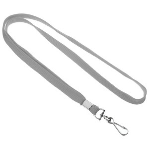 Unique Bargains Polyester Wear-resistant Lightweight ID Card Neck Lanyards with Hook 25 Pcs - 1 of 4