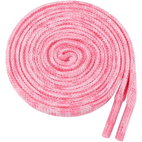 Inspire Chic Gradient Colors Flat Shoelaces For Boots Sneakers 2 Pairs Rose Red 80cm 31.50 Target