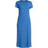 Lands' End Women's Cotton Short Sleeve Midcalf Nightgown - 3 of 3