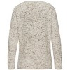 Women's Mottled V-Neck Sweater - LASCANA - 4 of 4