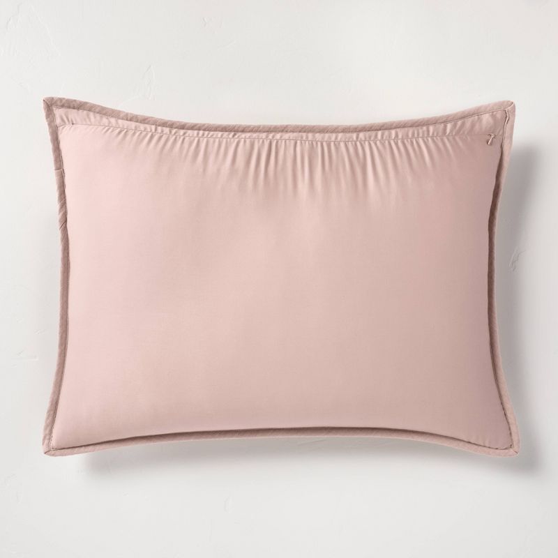 Heavyweight Linen Blend Quilt Pillow Sham - Casaluna™, 5 of 10