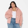 Women's Canvas Hooded Utility Jacket - Wild Fable™ - 2 of 3