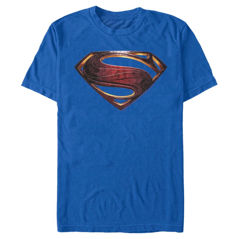 Men's Zack Snyder Justice League Superman Logo T-Shirt, 1 of 6