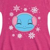 Girls' - Pokémon - Squirtle And Snowflakes Fit & Flair Cap Sleeve Dress - 2 of 3