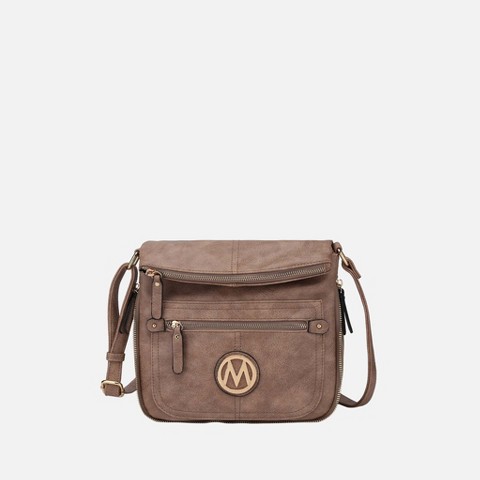 Сумки MKF Collection Crossbody Bag for Women – Luciana Vegan Leather Shoulder Purse, Lightweight Everyday Bag –