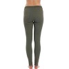 Just Love Denim Wash Ripped Jeggings for Women (Olive, Medium) - 3 of 3