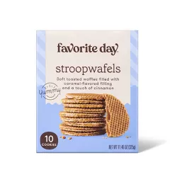 Stroopwafel Cookies Filled with Caramel - 10ct - Favorite Day™