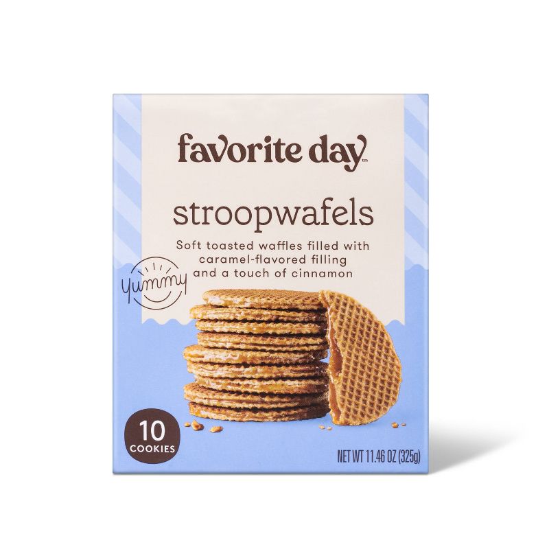 Stroopwafel Cookies Filled with Caramel - 10ct - Favorite Day&#8482;, 1 of 4