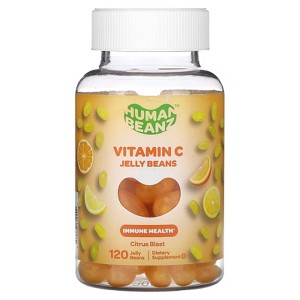 Human Beanz Vitamin C Jelly Beans, Citrus Blast, 160 mg, 120 Jelly Beans (40 mg per Jelly Bean) - 1 of 2