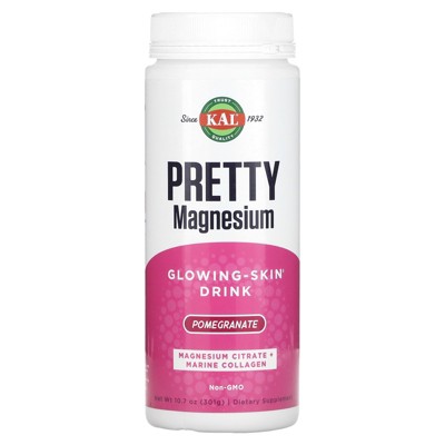 KAL Pretty Magnesium, Glowing-Skin Drink, Pomegranate, 10.7 oz (301 g)