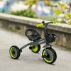 Infurnic Baby Walkers Kids Tricycle for Toddlers 2-5 with Adjustable Seat, Toddler Bike for Children with Basket, Yellow, 27.80"*20.90"*22.80" - 2 of 4
