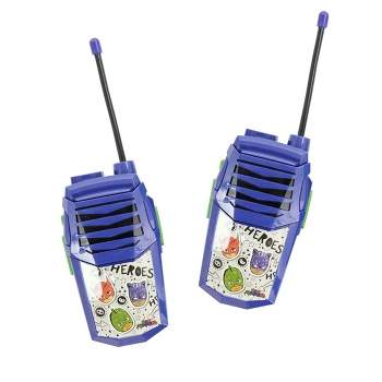 PJ Masks 2-in-1 Walkie Talkies with Built In Flashlight in Blue and Green