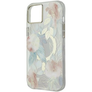 Elizabeth James Case for MagSafe for iPhone 14 Plus - Blooms in Bordeaux - 1 of 3