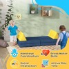 BABYYER Kids Play Couch, Modular Sofa, Convertible Sofa Bed and Playhouse with Washable Cover, Creative Playroom Furniture for Toddlers 18+ Months - 2 of 4