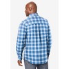 KingSize Men's Big & Tall Long Sleeve Wrinkle Free Sport Shirt - 3 of 4