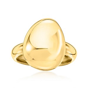 Ross-Simons Italian 14kt Yellow Gold Organic-Shaped Ring - 1 of 4