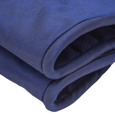 Navy Blue Polyester 54-Inch Christmas Tree Skirt